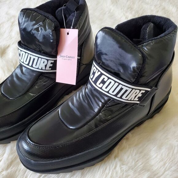 Juicy Couture Veronica Black Winter Boots | 10M - Picture 6 of 8